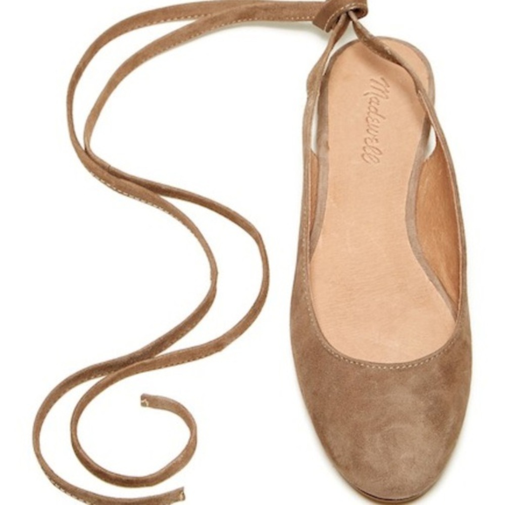 MADEWELL April Ankle Wrap Flat